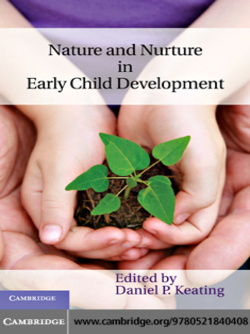 Cover image for Nature and Nurture in Early Child Development